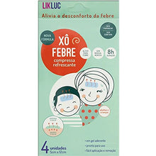 Carregar imagem no visualizador da galeria, Likluc Xô Febre - compressas refrescantes para alivio da febre, Azul Oceano, Tamanho Único - Buzzy Medical