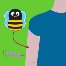 Carregar imagem no visualizador da galeria, Buzzy MINI HealthCare Joaninha - A melhor opção para Clínicas de Vacinação e Farmácias - Buzzy Medical